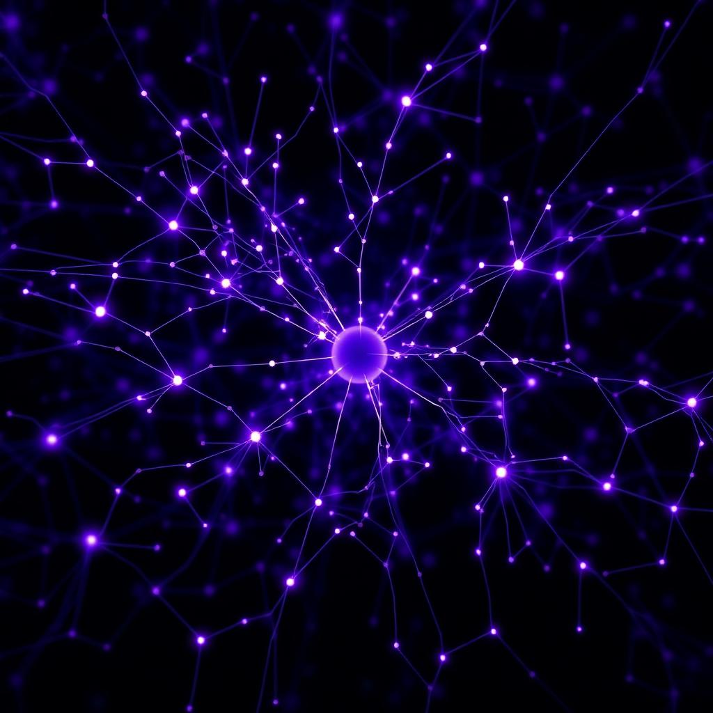 Abstract neural lattice representing the Syntergic field of consciousness